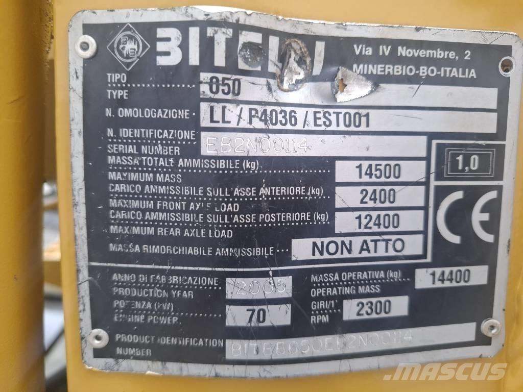 Bitelli BB 650 Aszfalt terítõ gépek