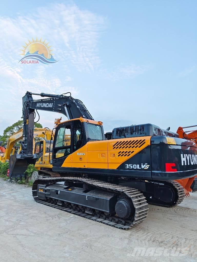 Hyundai R 350LVS Lánctalpas kotrók