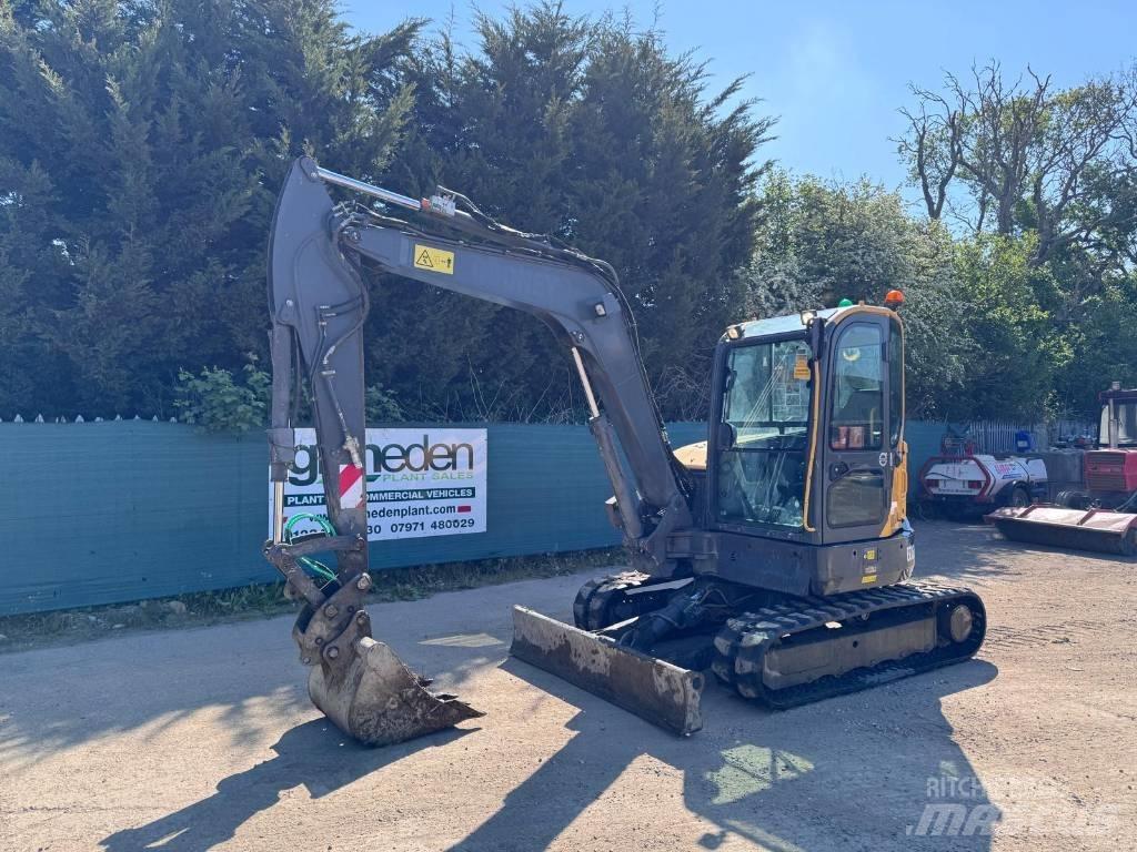 Volvo ECR 58 D Mini kotrók < 7t
