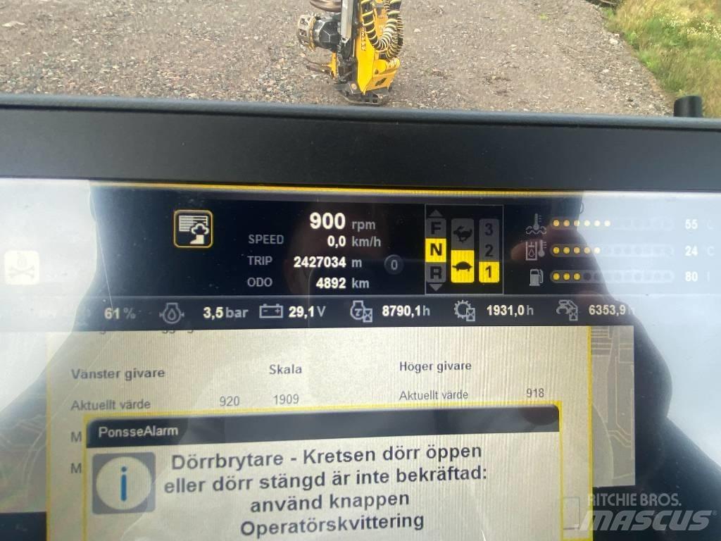 Ponsse Scorpion King Betakarítók