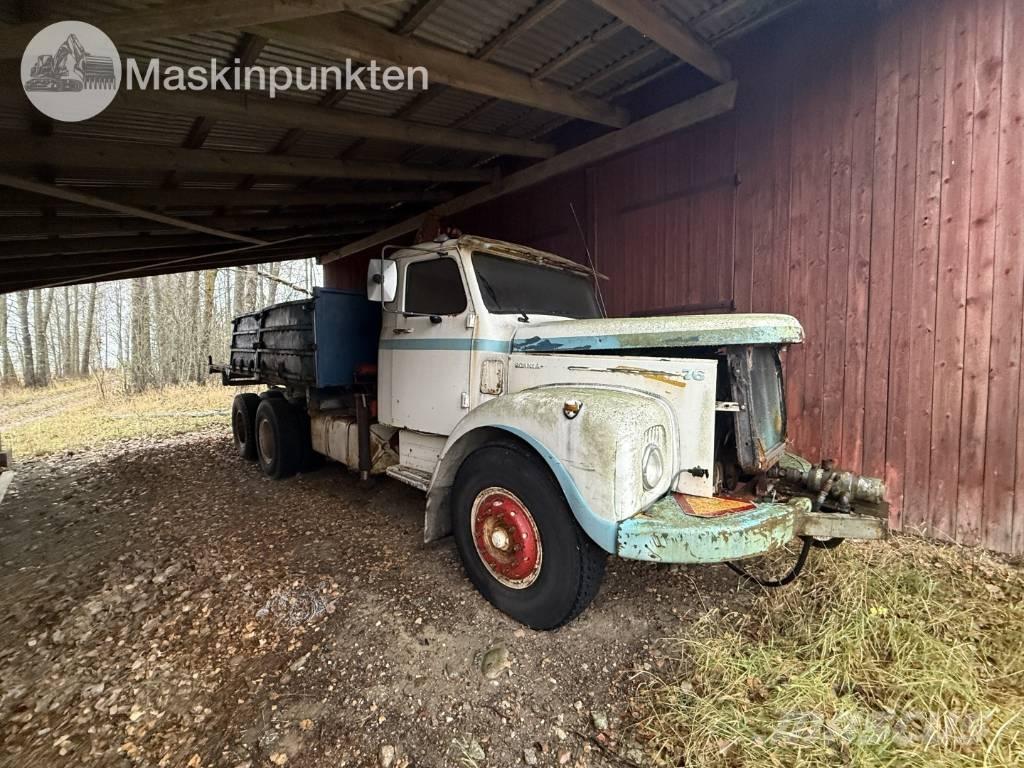 Scania LS 76 kranbil Darus teherautók