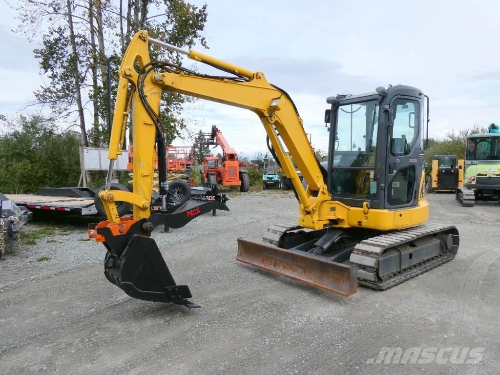 Komatsu PC 40 MR-3 Mini kotrók < 7t