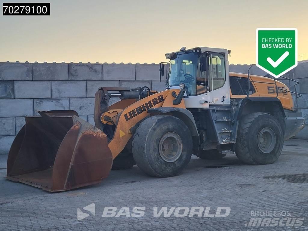Liebherr L580 Gumikerekes homlokrakodók