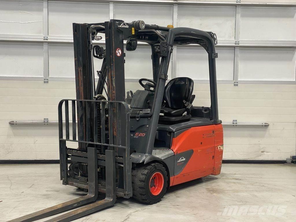 Linde E20L-02 Elektromos targoncák