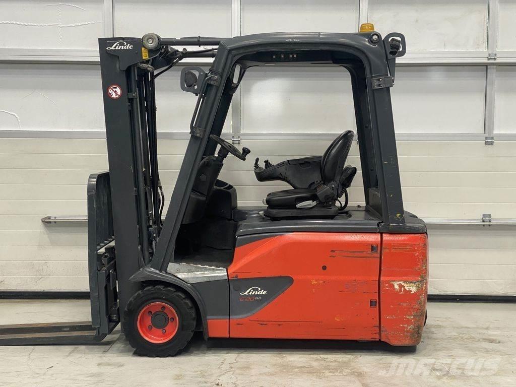 Linde E20L-02 Elektromos targoncák