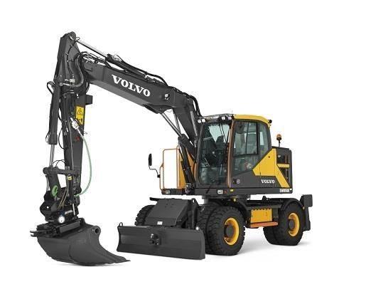 Volvo EWR 150 E Gumikerekes kotrók