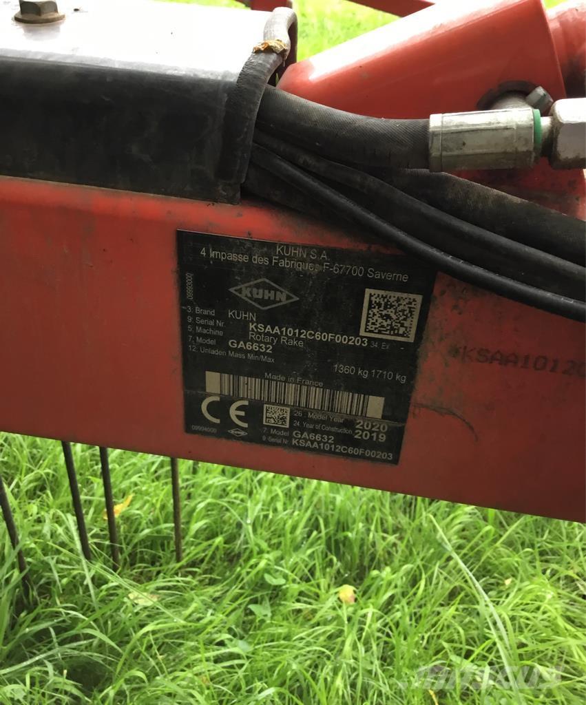 Kuhn GA 6632 Rendforgatók