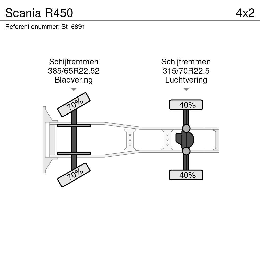 Scania R450 Nyergesvontatók