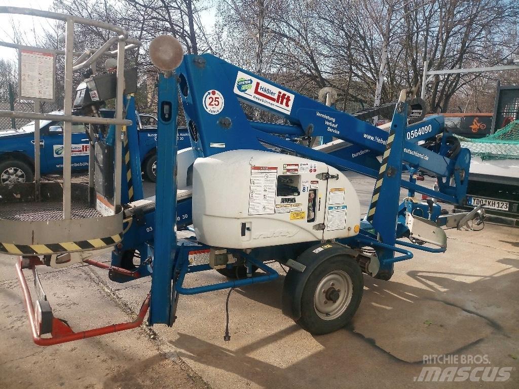 Niftylift 150TET Pótkocsira szerelt emelők és állványok