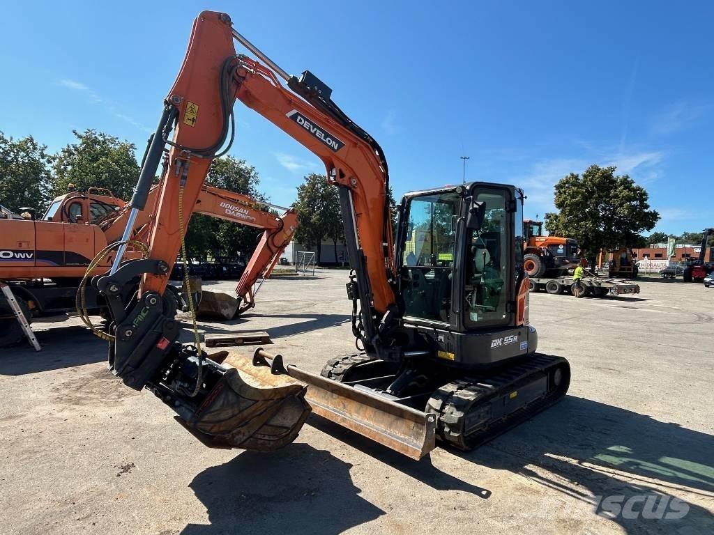 Develon DX 55 R-7 Mini kotrók < 7t