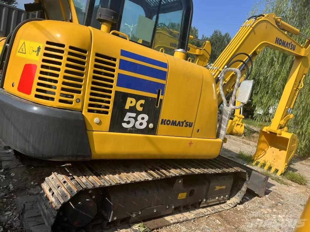 Komatsu PC 58 Mini kotrók < 7t