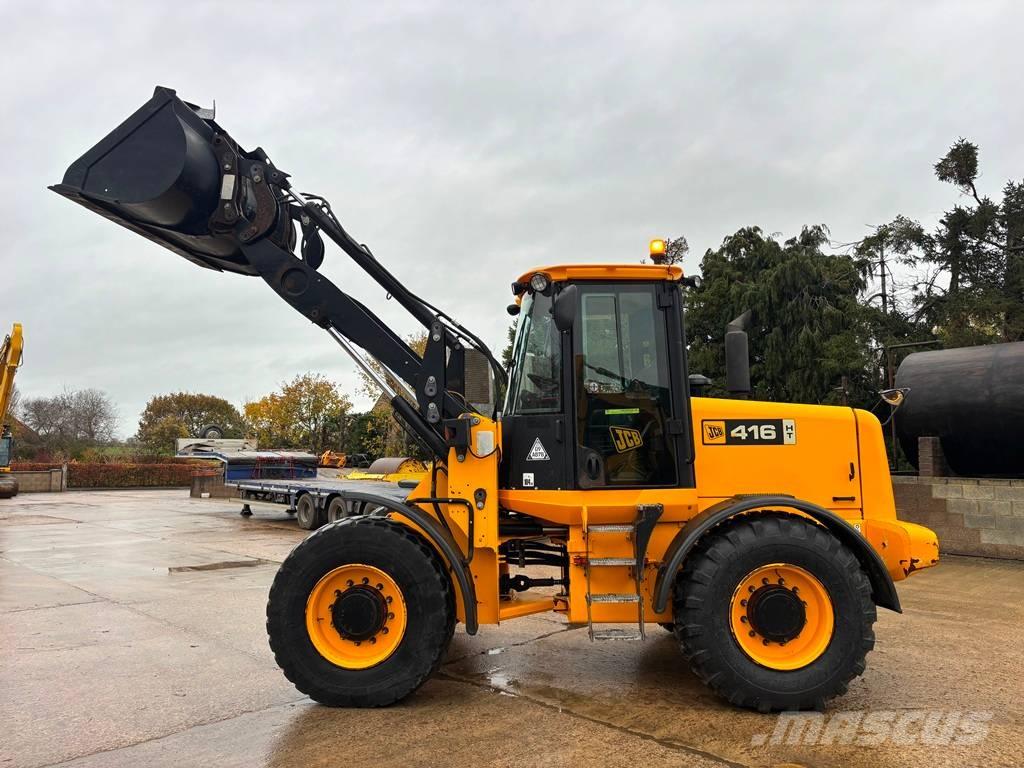 JCB 416 HT Gumikerekes homlokrakodók