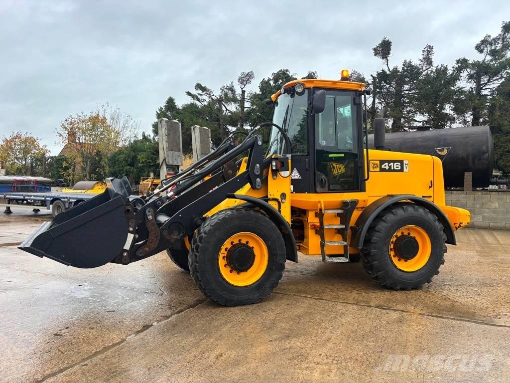 JCB 416 HT Gumikerekes homlokrakodók