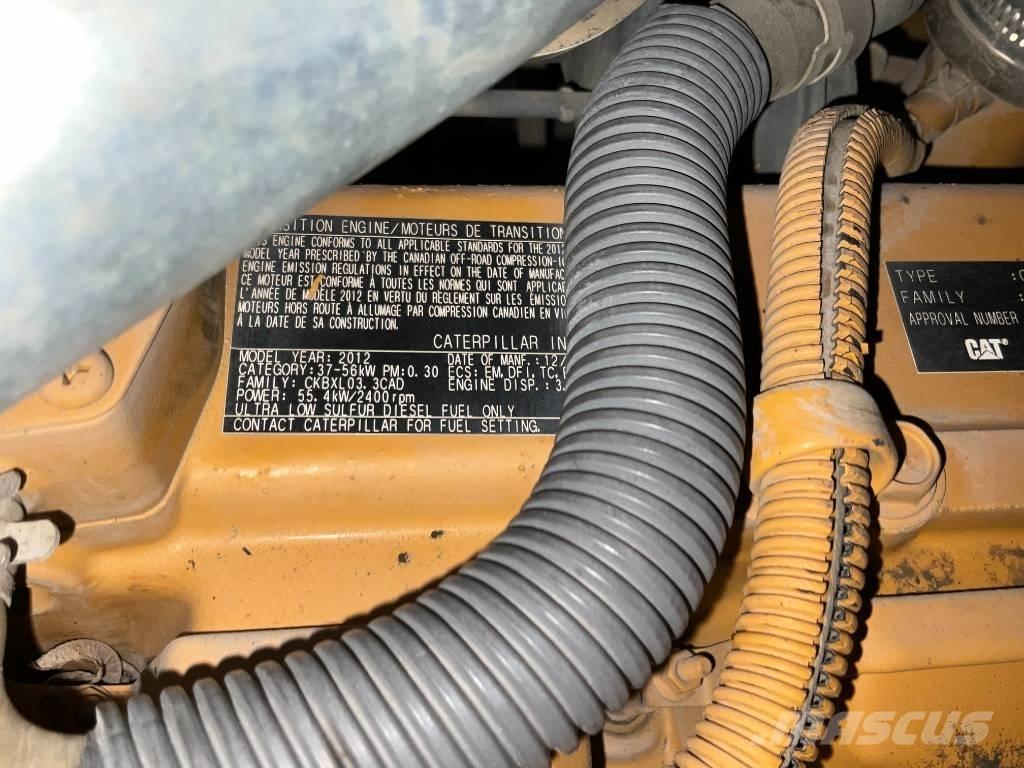 CAT 908 M Gumikerekes homlokrakodók