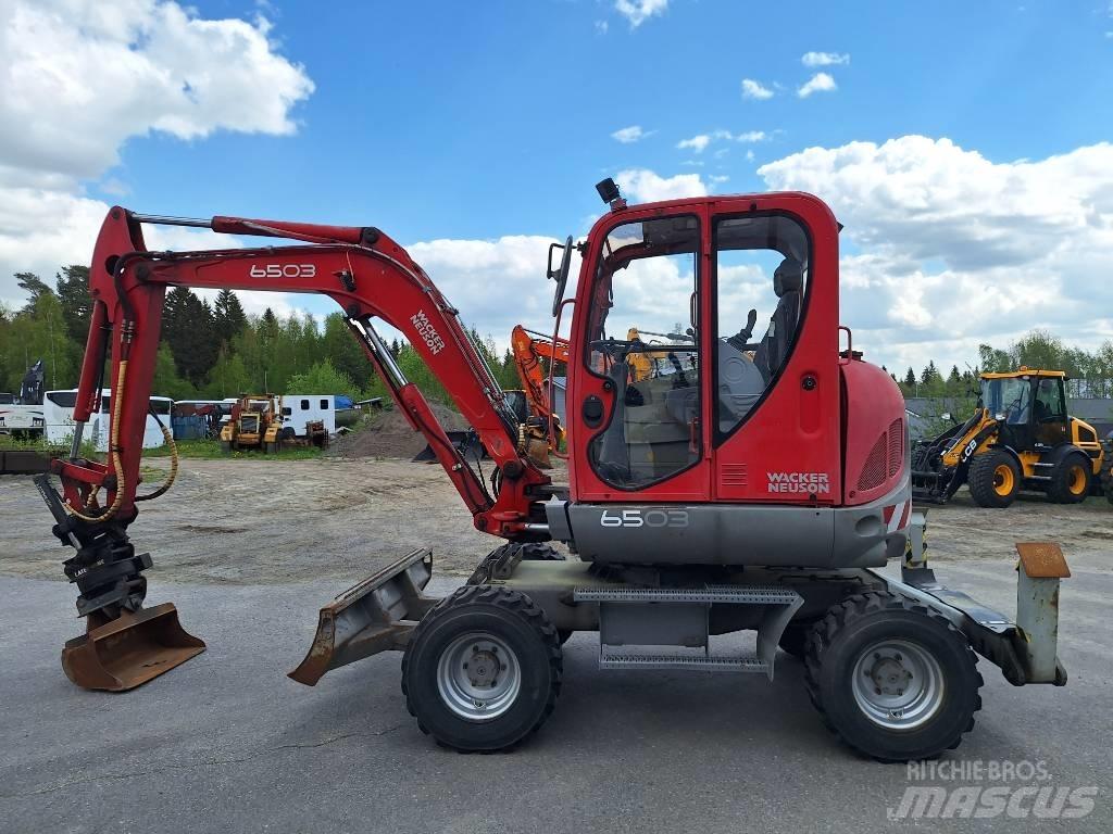 Wacker Neuson 6503 Gumikerekes kotrók