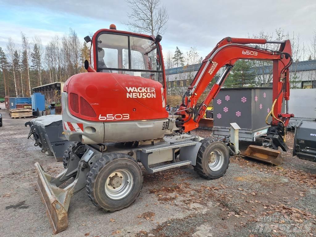 Wacker Neuson 6503 Gumikerekes kotrók
