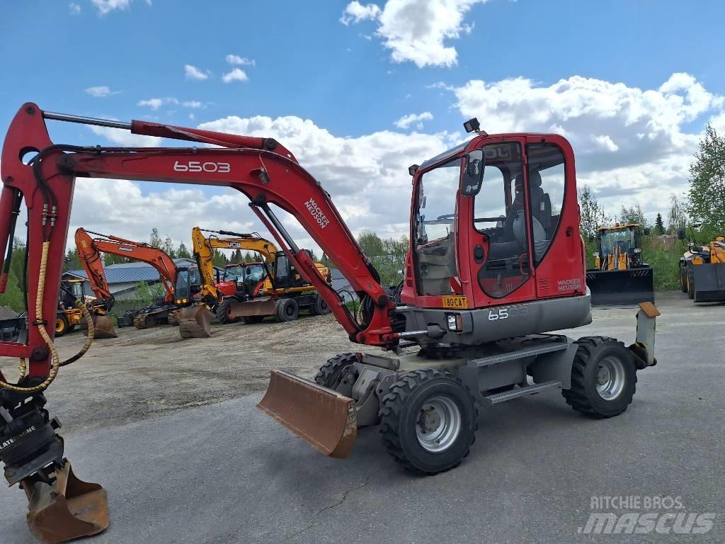 Wacker Neuson 6503 Gumikerekes kotrók