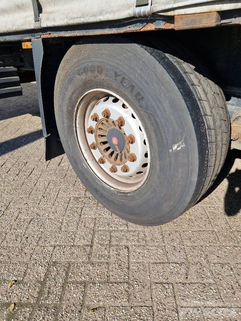 Krone sd Elhúzható ponyvás félpótkocsik