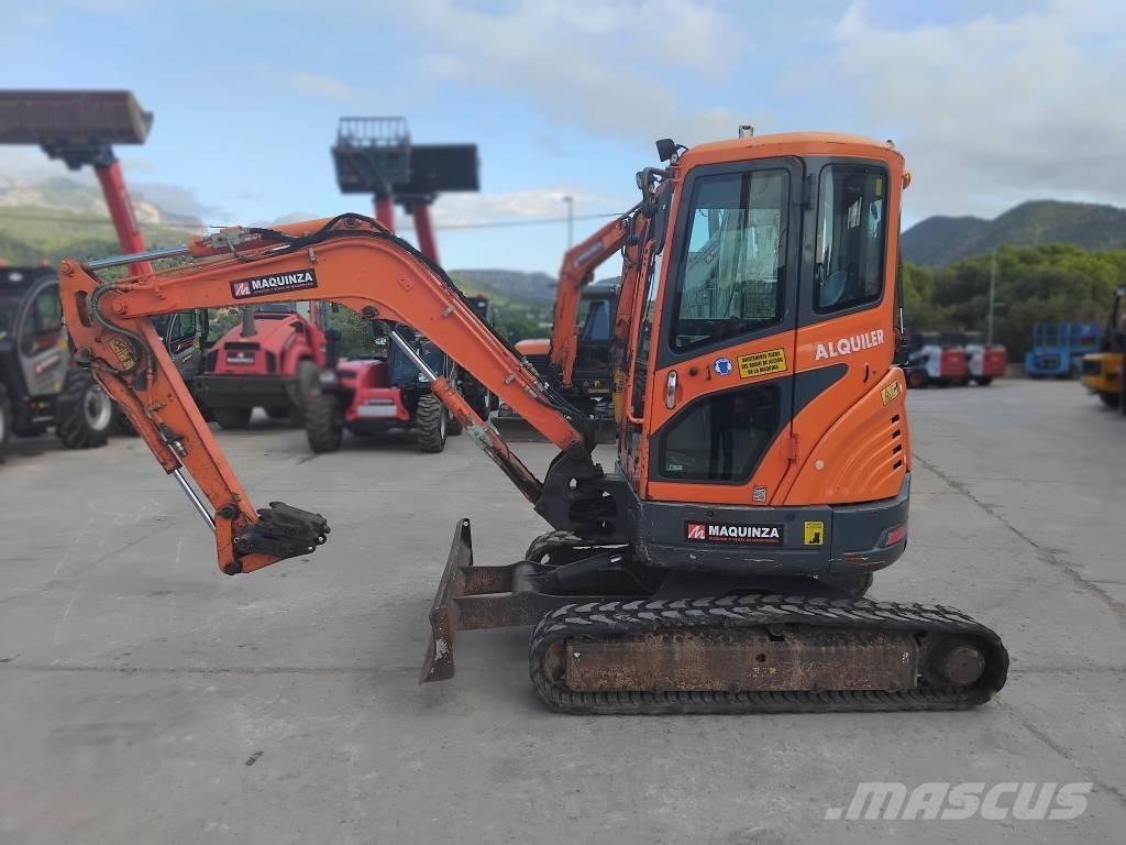Doosan DX 35 Z Mini kotrók < 7t