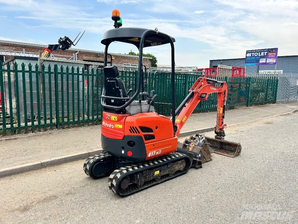 Kubota U 17-3 Mini kotrók < 7t