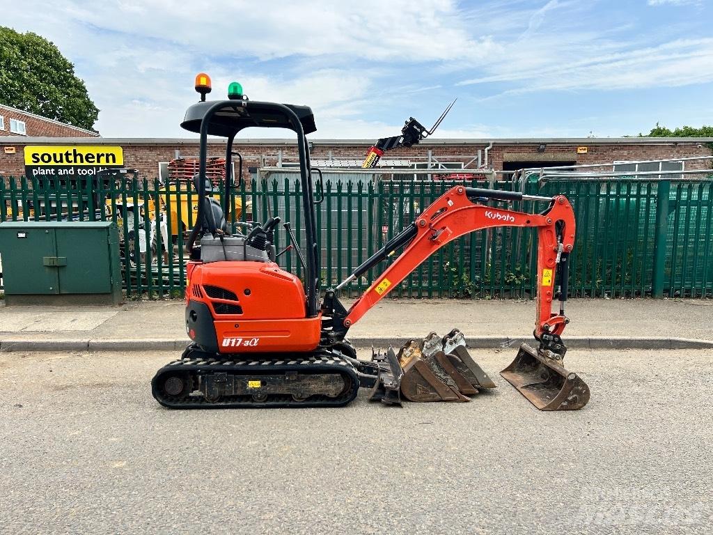 Kubota U 17-3 Mini kotrók < 7t