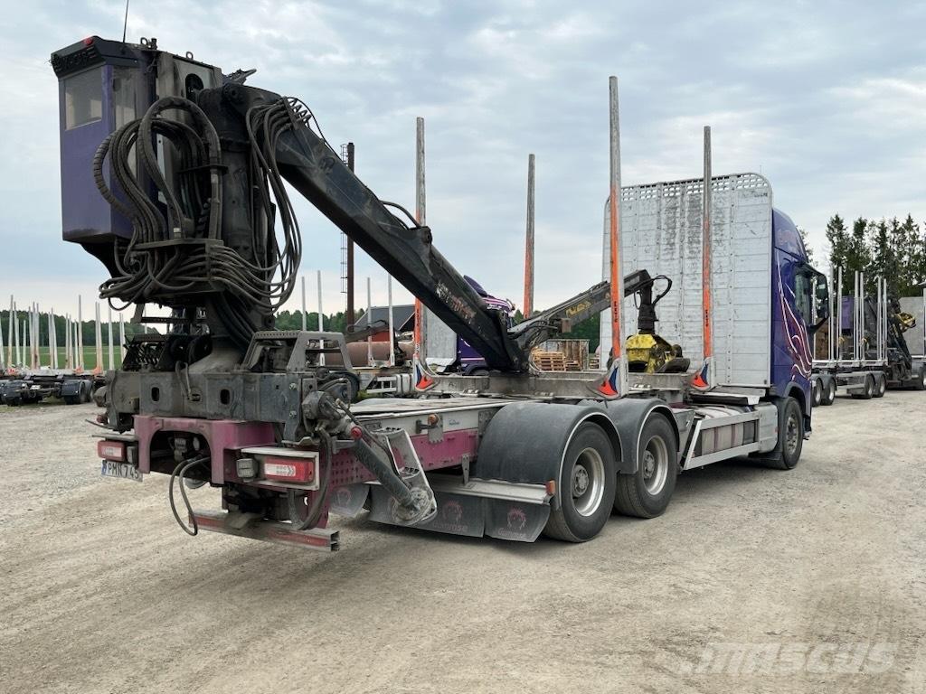 Volvo Fh 550 6x4 Rönkszállító teherautók