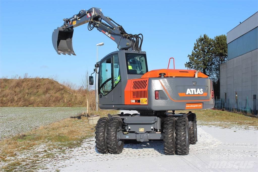 Atlas 140W Gumikerekes kotrók
