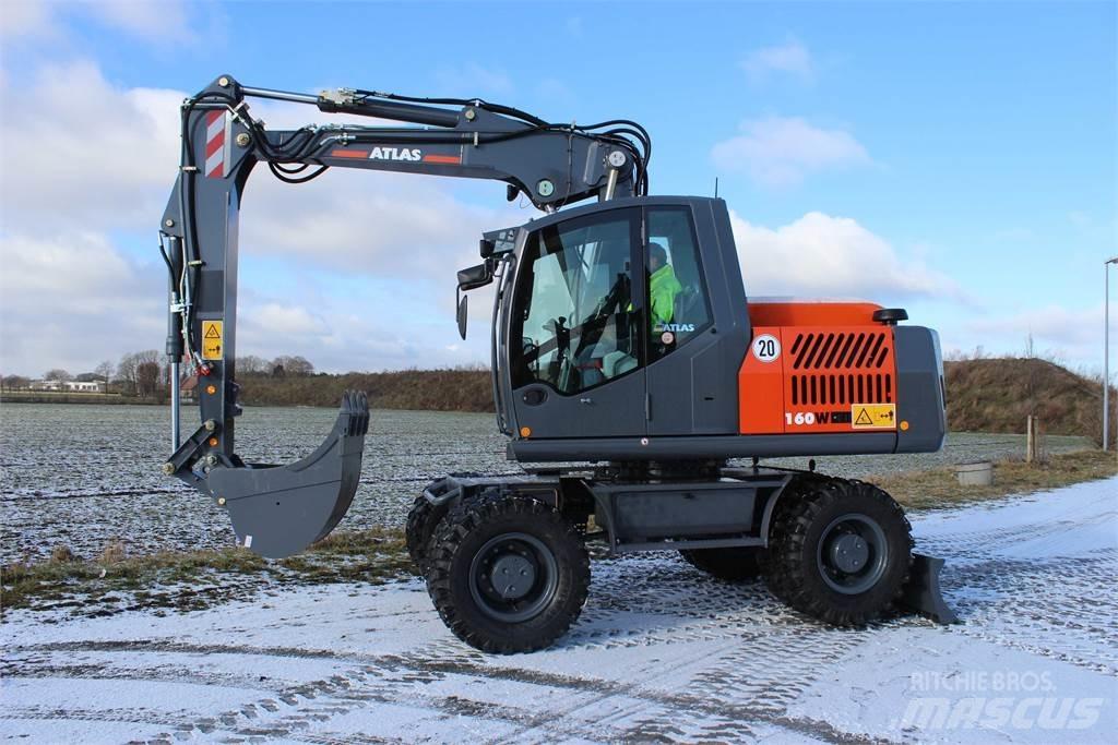 Atlas 140W Gumikerekes kotrók