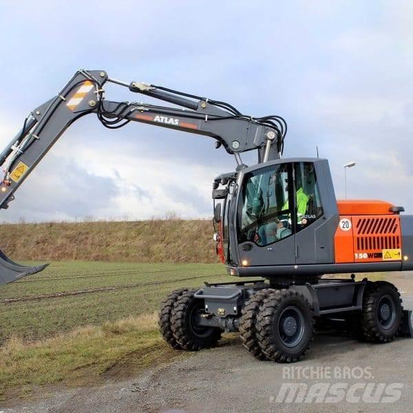 Atlas 150W Gumikerekes kotrók