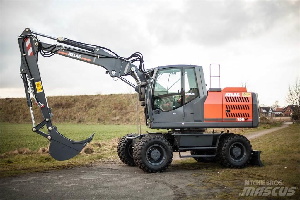 Atlas 150W Gumikerekes kotrók