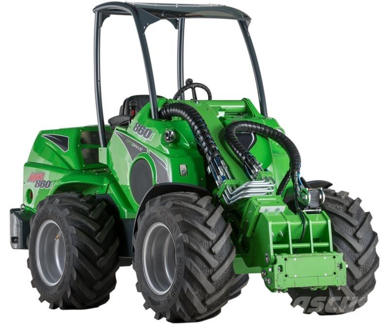 Avant 860i Gumikerekes homlokrakodók