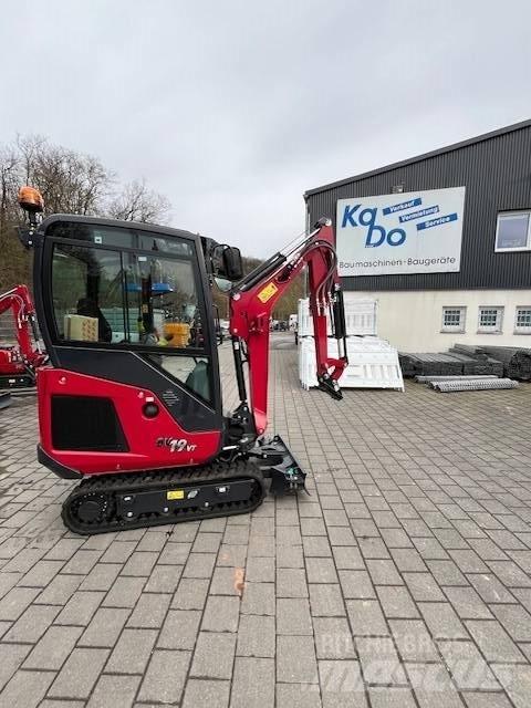 Yanmar SV 19 VT Mini kotrók < 7t