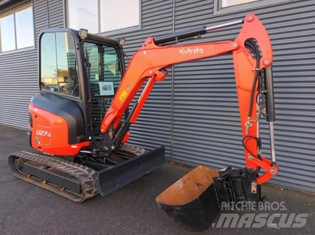 Kubota u27-4 Mini kotrók < 7t