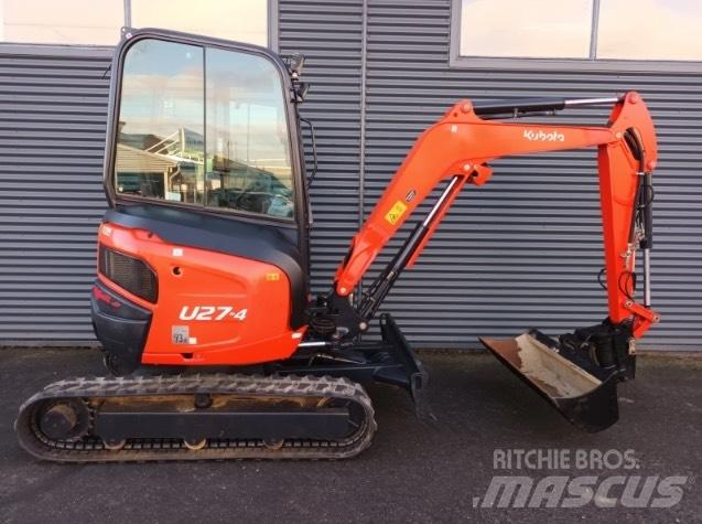 Kubota u27-4 Mini kotrók < 7t