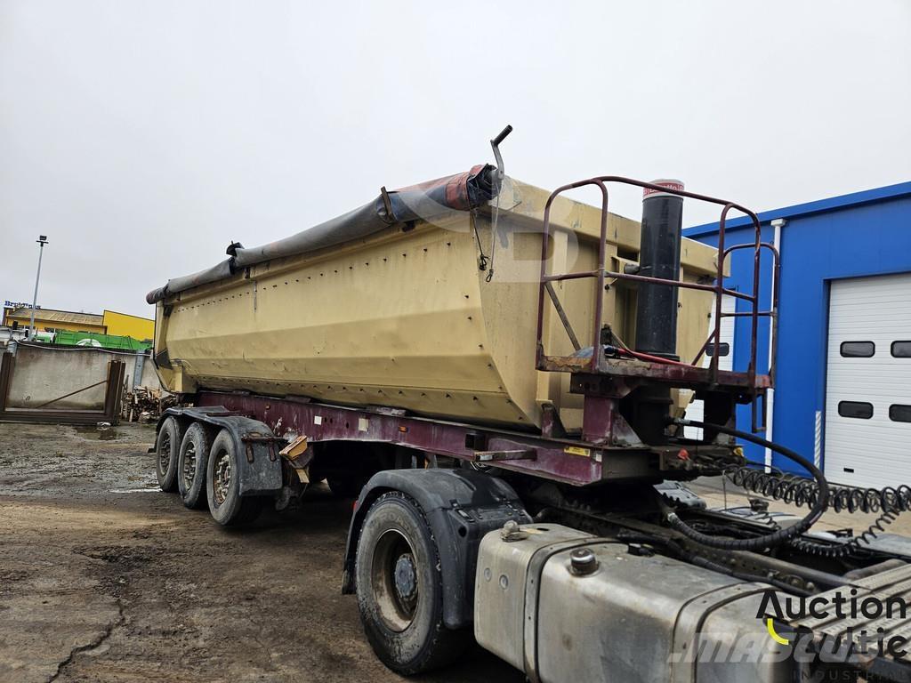 Reisch RHKS-35 Elhúzható ponyvás félpótkocsik