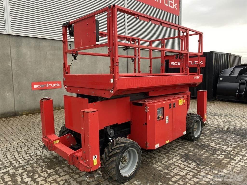 Manitou 100SC Ollós emelők