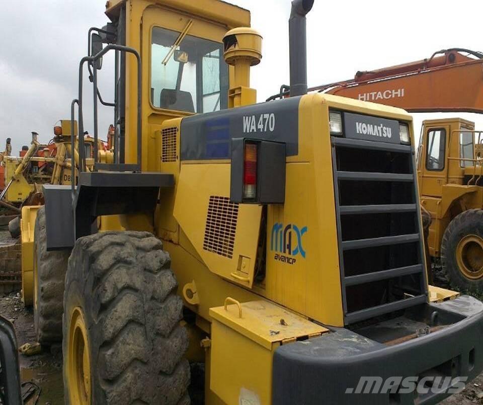 Komatsu WA 470-3 Gumikerekes homlokrakodók