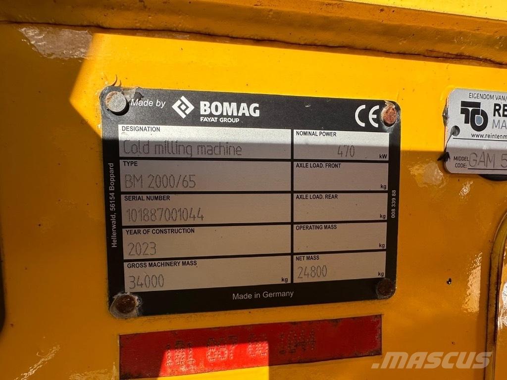 Bomag BM 2000/65 Aszfalt marók
