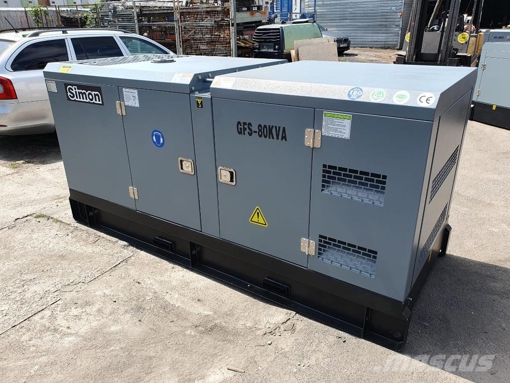 Simon 80KVA Dízel áramfejlesztők