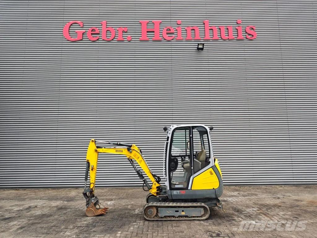 Wacker Neuson ET18 Mini kotrók < 7t