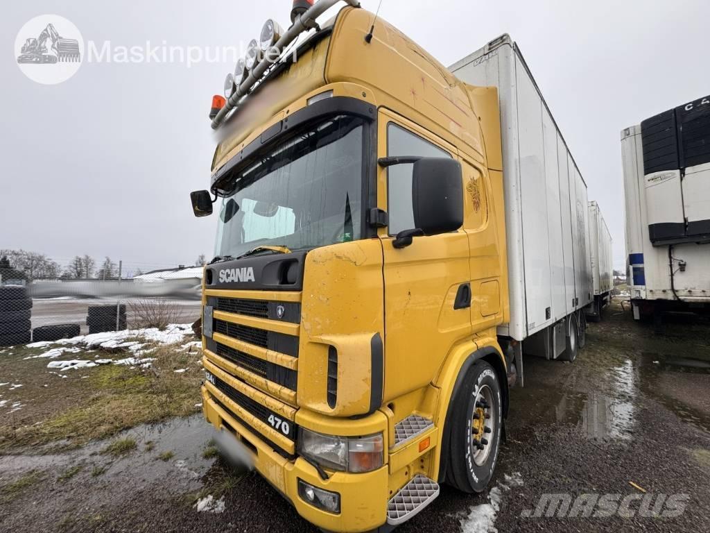 Scania R 124 Dobozos teherautók
