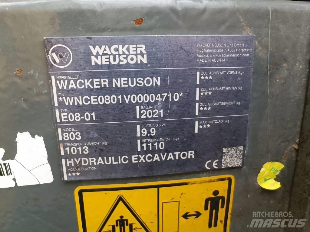 Wacker Neuson 803 Lánctalpas kotrók