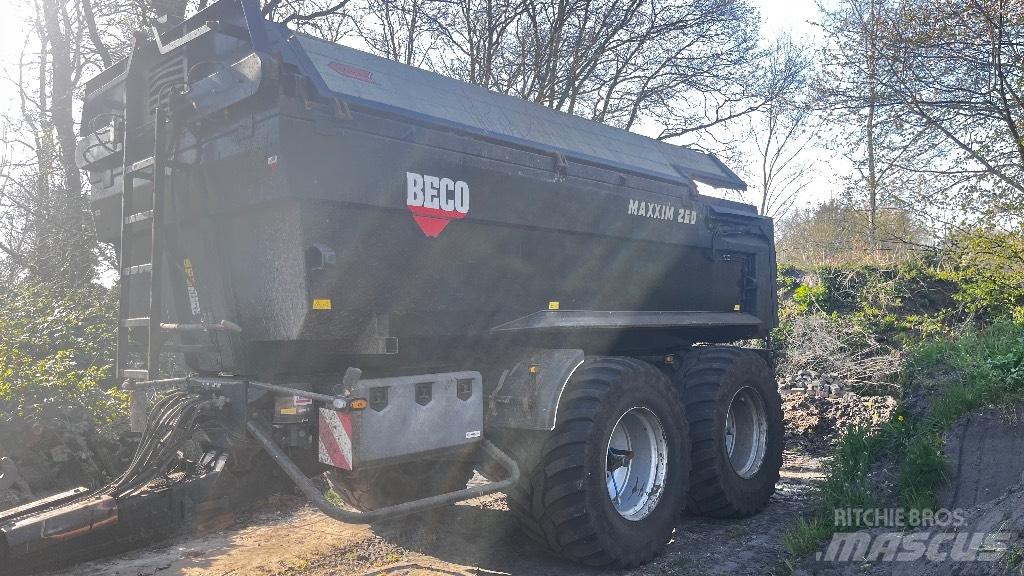 Beco Maxxim 260 Billenő Mezőgazdasági pótkocsik