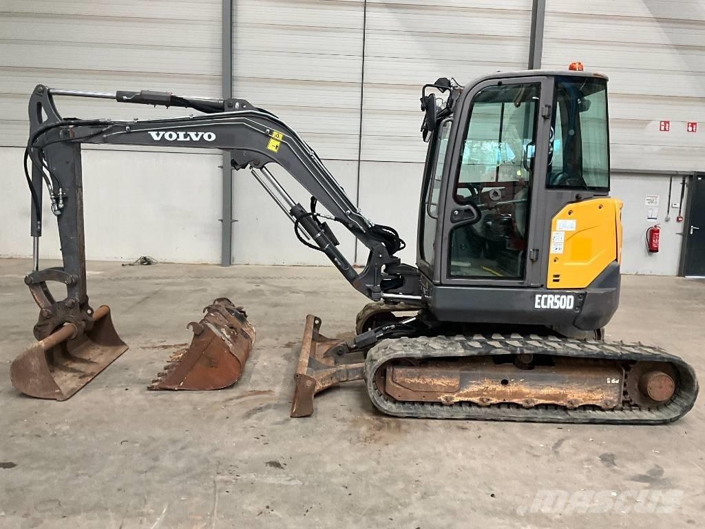Volvo ECR 50 D Mini kotrók < 7t