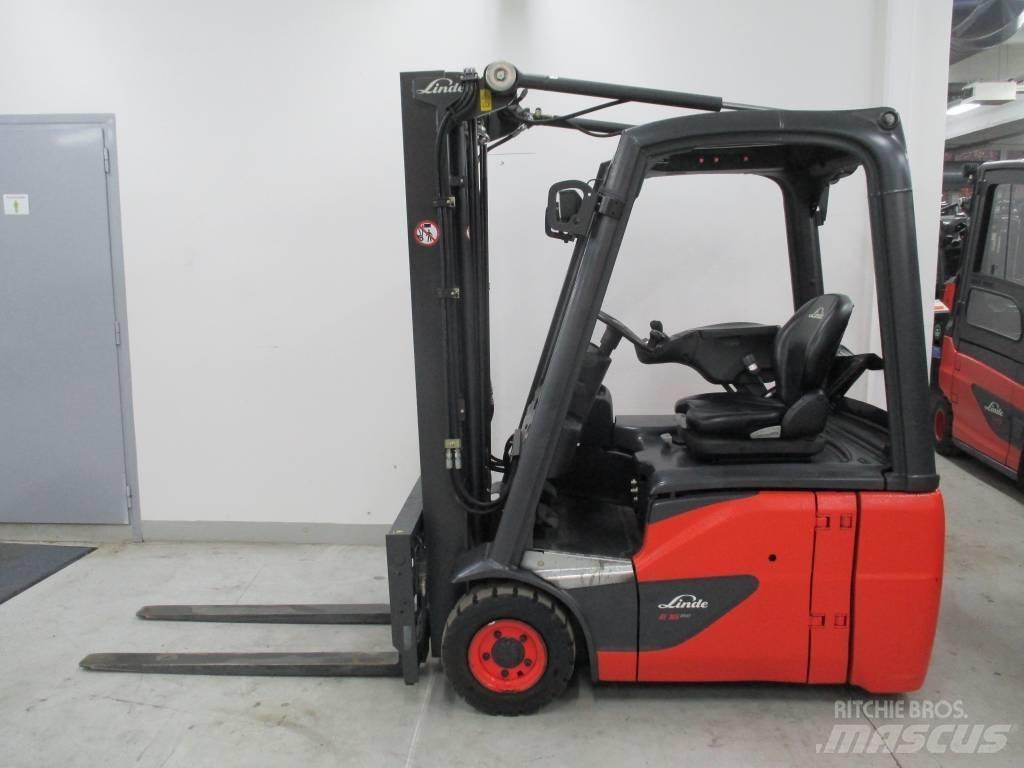 Linde E 16 C-02 Elektromos targoncák