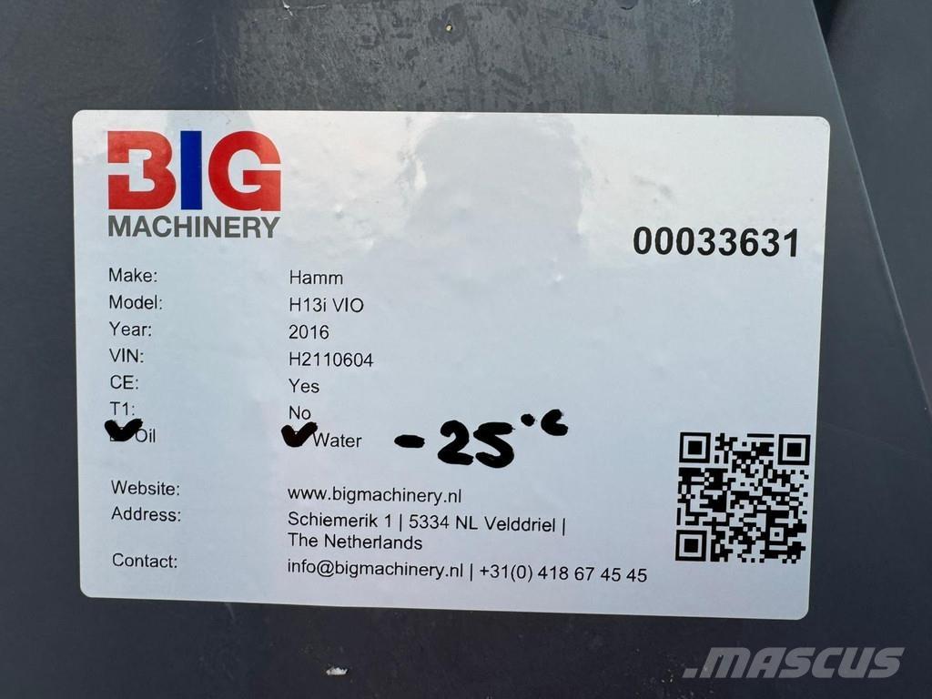 Hamm H13i VIO Egydobos hengerek