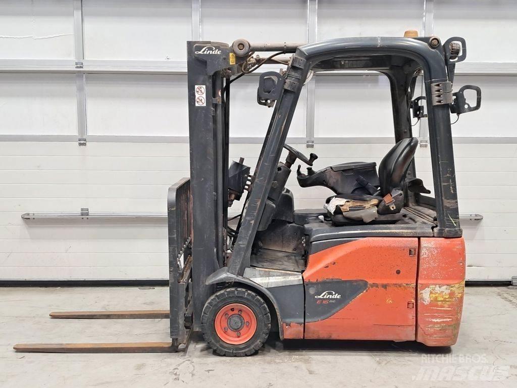 Linde E16C-02 Elektromos targoncák