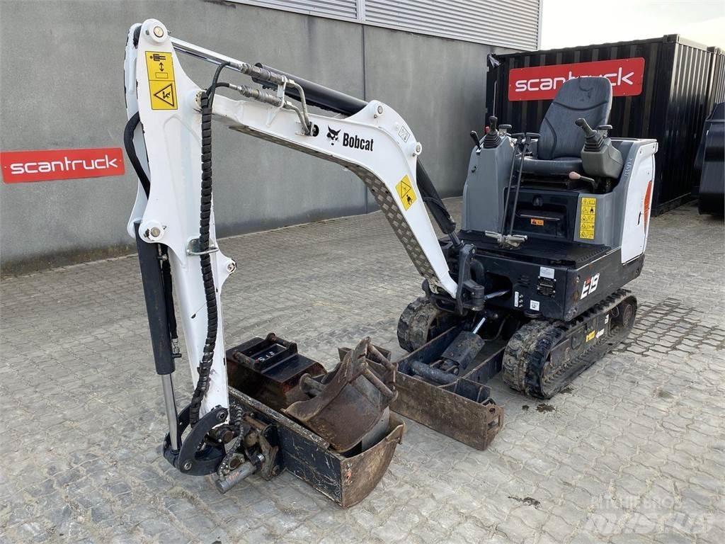 Bobcat E19 Gumikerekes kotrók
