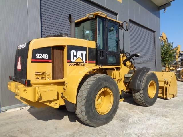 CAT 924 G II Gumikerekes homlokrakodók