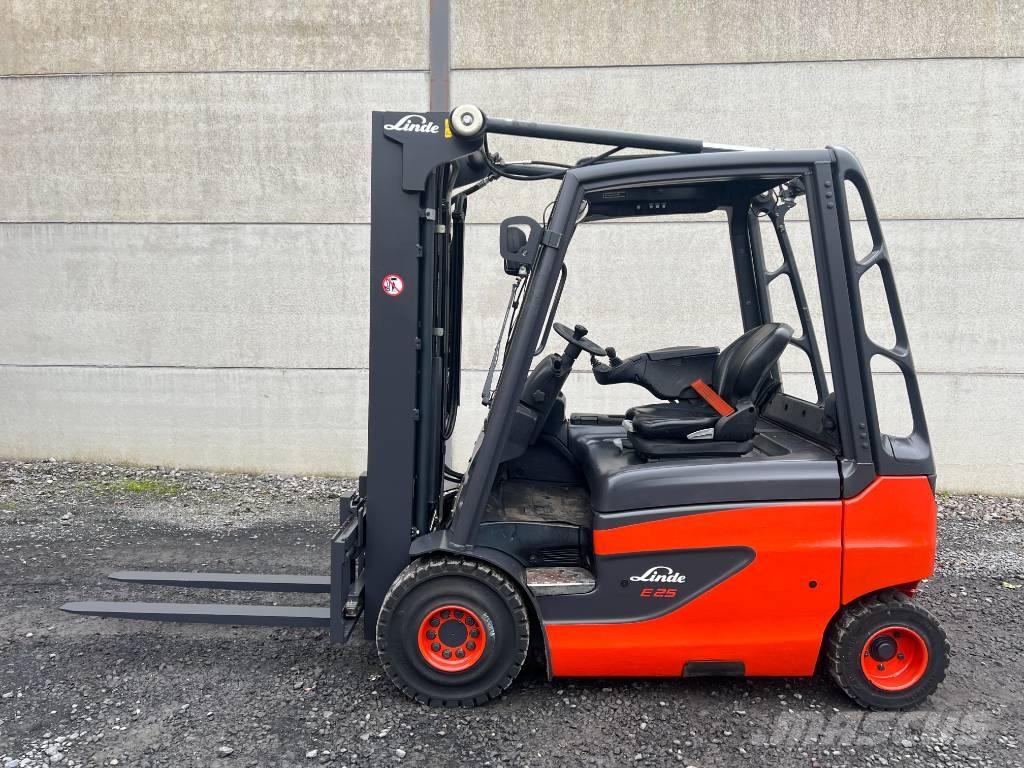 Linde E25-01 Elektromos targoncák